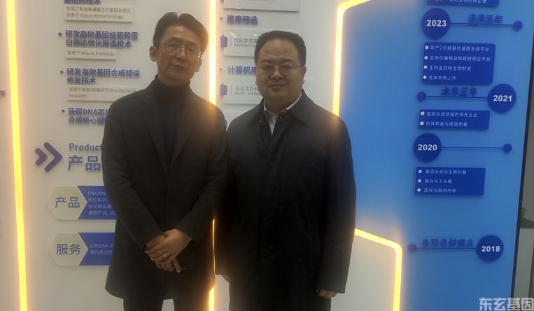 苏州市科技局副局长顾万勇一行莅临我司考察调研(图1)